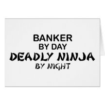 Banquier Ninja mortel par nuit Carte