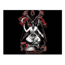 Baphomet Carte Postale