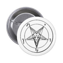 baphomet pin's avec agrafe