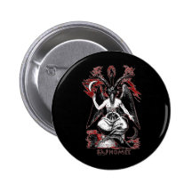 Baphomet Pin's Avec Agrafe