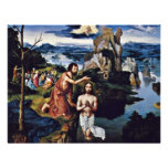 Baptême du Christ par Patinir Joachim (la meilleur Faire-parts