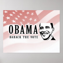 Barack le pare-chocs 7 d'Obama de vote Posters