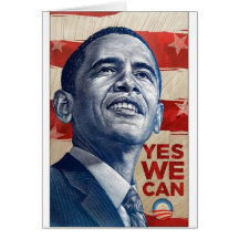 Barack Obama ja kunnen wij Wenskaarten