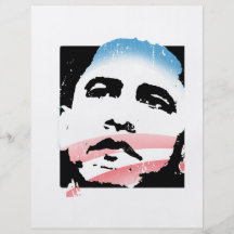 Barack Obama voor de T-shirt van de Hoop Persoonlijke Folder