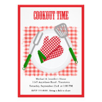 Barbecue d'été invitations