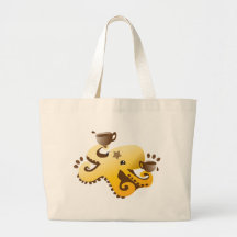 Barman de poulpe sac de toile