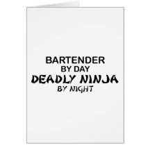 Barman Ninja mortel par nuit Carte