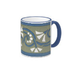 Barre de fleur de William Morris - tasse