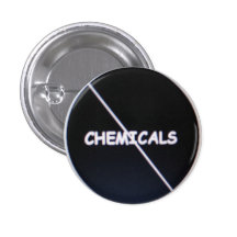 Barre oblique par des produits chimiques pin's