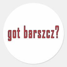 barszcz obtenu ? autocollants
