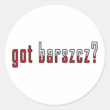 barszcz obtenu ? Drapeau Autocollants