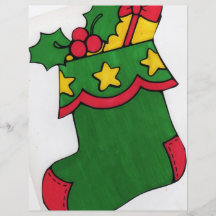 Bas de Noël Prospectus Personnalisés