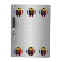 Base argentée ANDROÏDE d'étincelle de chrome Tableaux Effaçables Blancs