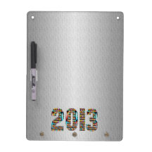 Base argentée d'étincelle du chrome 2013 tableaux effaçables blancs