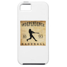Base-ball 1893 de l'Orégon de l'indépendance Coque Case-Mate iPhone 5
