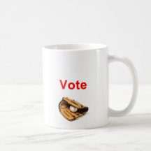 Base-ball Mitt Romney 2012 Tasse
