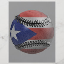 Base-ball portoricain prospectus en couleur