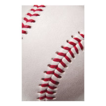 Baseballs - pas Van het Achtergrond honkbal Sjablo Persoonlijk Briefpapier