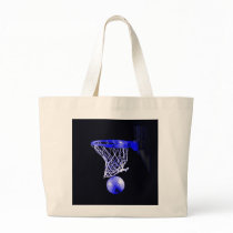 Basket-ball bleu sacs