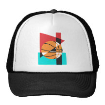 Basket-ball d'art de bruit casquette de camionneur