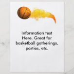 Basket-ball d'insecte, pour des parties, des rasse prospectus personnalisés