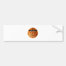 Basket-ball d'Unibrow Autocollant Pour Voiture