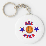 Basket-ball Keychain d'All Star Porte-clefs