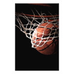 Basket-ball Motifs Pour Papier À Lettre