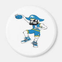 Basket-ball-Pirate Aimants