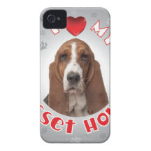 Basset Hound Coque iPhone 4