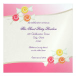 Bat mitzvah de bonbon à sucrerie faire-part personnalisé