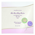 Bat mitzvah de bonbon à sucrerie cartons d'invitation personnalisés