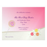 Bat mitzvah de bonbon à sucrerie invitation personnalisable