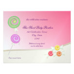 Bat mitzvah de bonbon à sucrerie invitations personnalisables