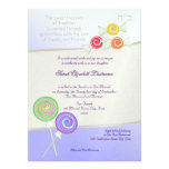 Bat mitzvah de bonbon à sucrerie invitations