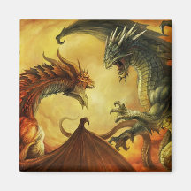 Bataille de dragon, aimant