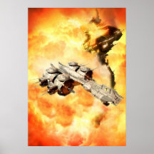 Bataille de l'espace posters