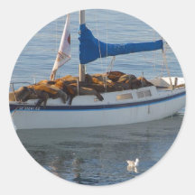 Bateau de joint autocollants