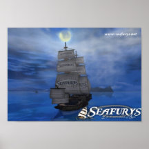 Bateau de SeaFurys (affiche - 20x 14)