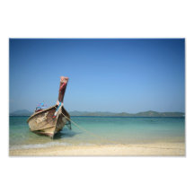 bateau traditionnel de transport de la Thaïlande l Impressions Photo