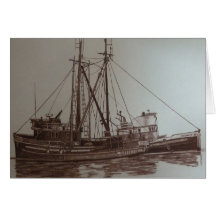 Bateaux de pêche de l'Orégon Cartes