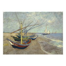 Bateaux de pêche sur la plage bristols personnalisés