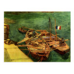 Bateaux de Vincent van Gogh Cartes Postales