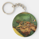 Bateaux de Vincent van Gogh Porte-clé