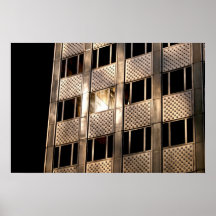 Bâtiment de NYC Affiches