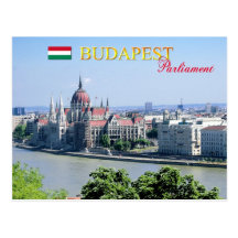 Bâtiment hongrois du Parlement, Budapest Carte Postale