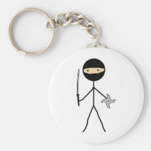 Bâton Ninja Porte-clef