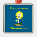 Bâton personnalisable de bougie de chant de Noël Ornements De Noël