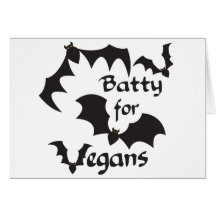 Batty pour des végétaliens carte