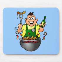 BBQ - Barbecue muismatten